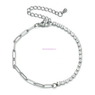 Náramek, 17+5 cm, 3 mm